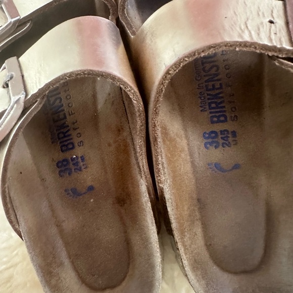 Birkenstock Arizona gold sandals size 38 - Picture 5 of 5